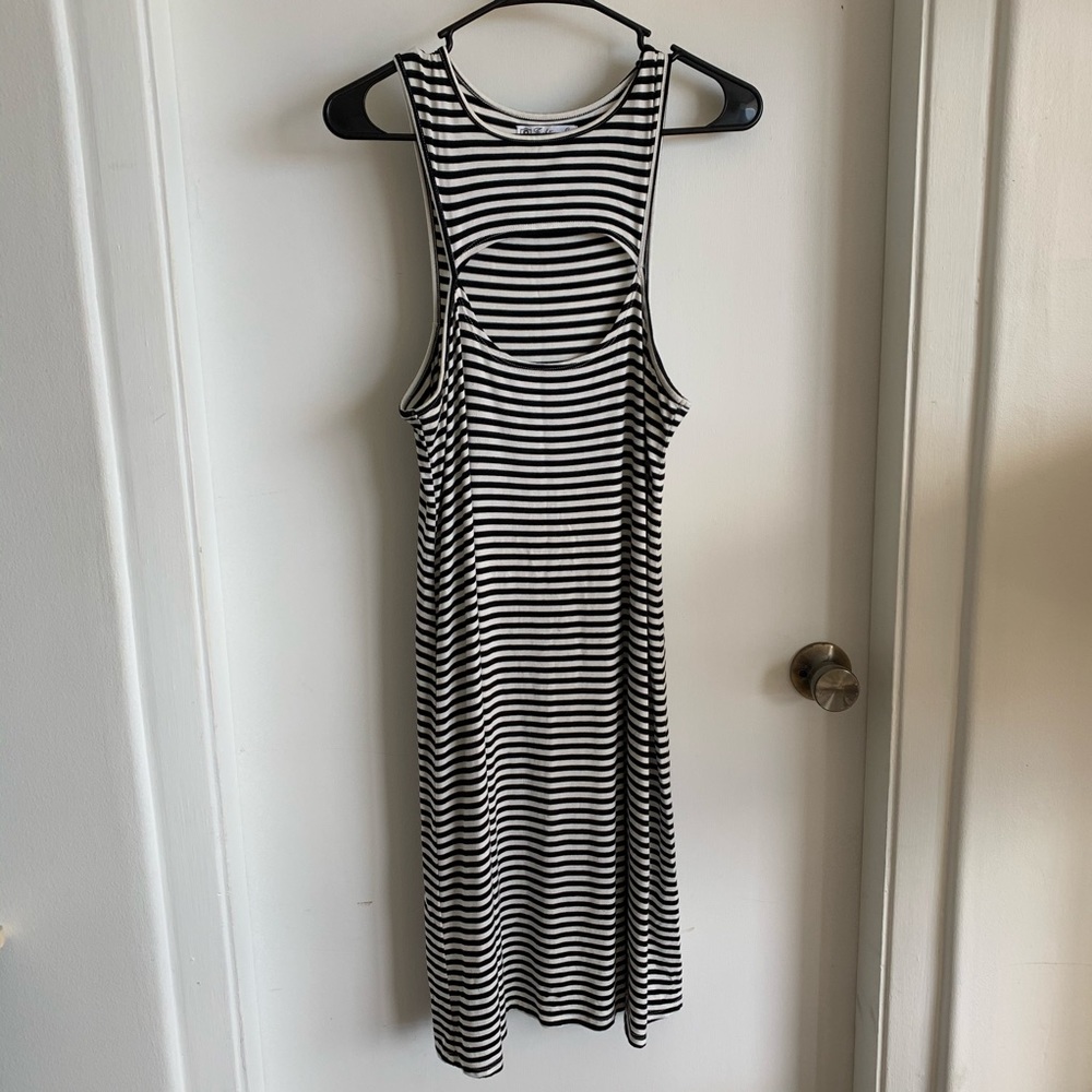 Fighting Eel Striped Jersey Dress